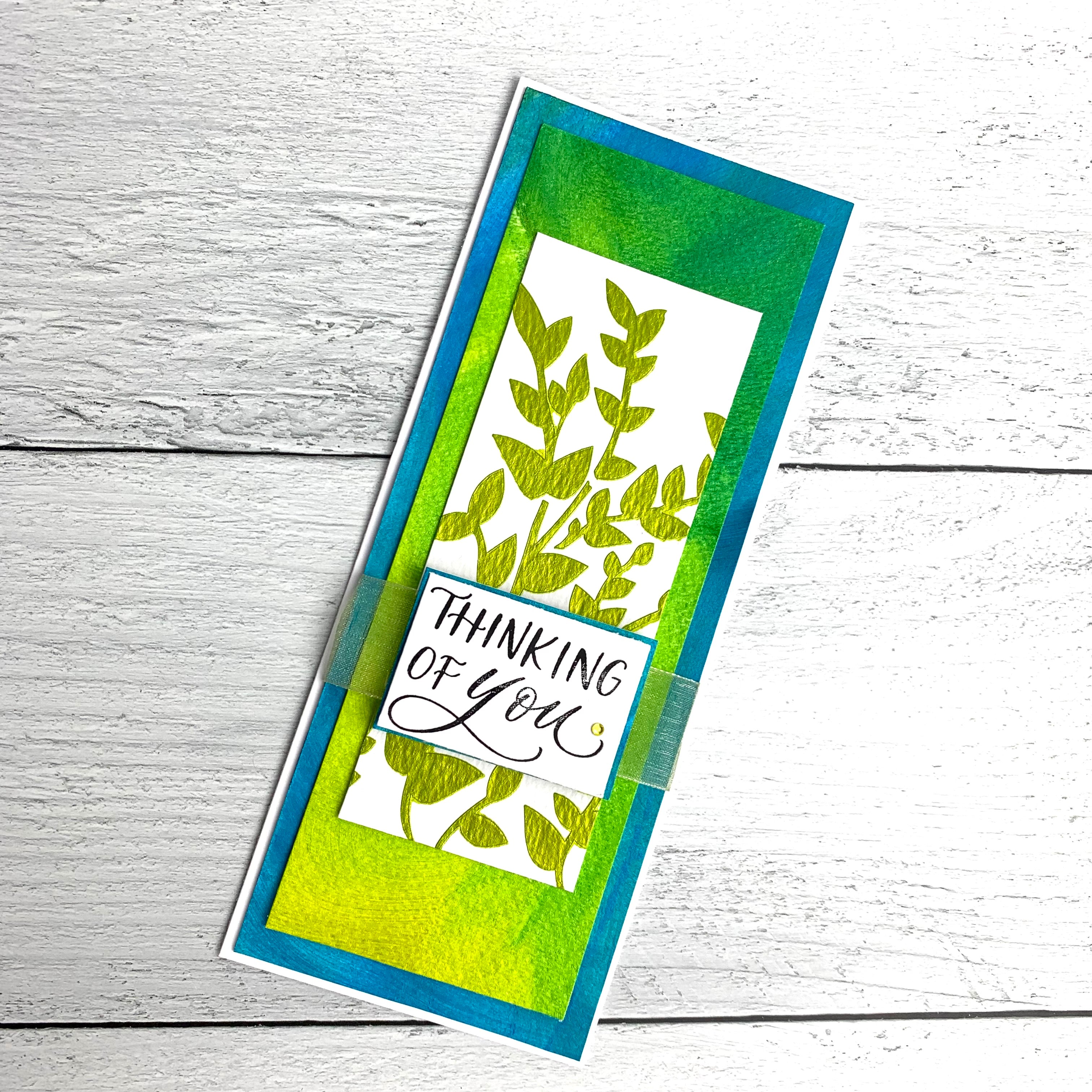 The Crafters Workshop TCW963 Hanging Vines sjablong 15x15 cm