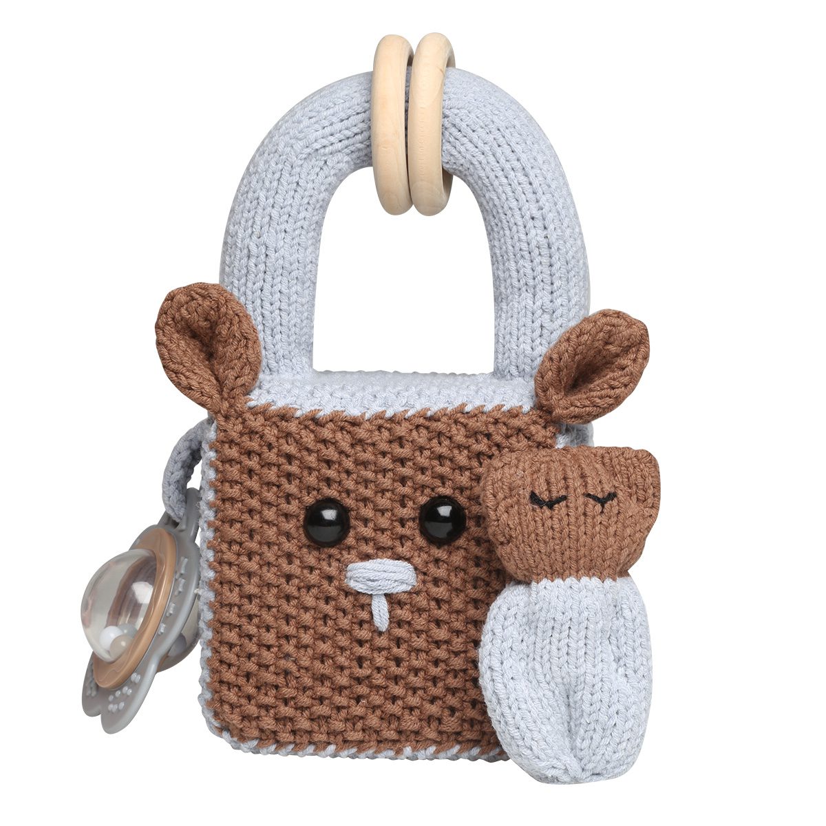 Go Handmade Stabelterninger med dyr hekleoppskrift 8 cm