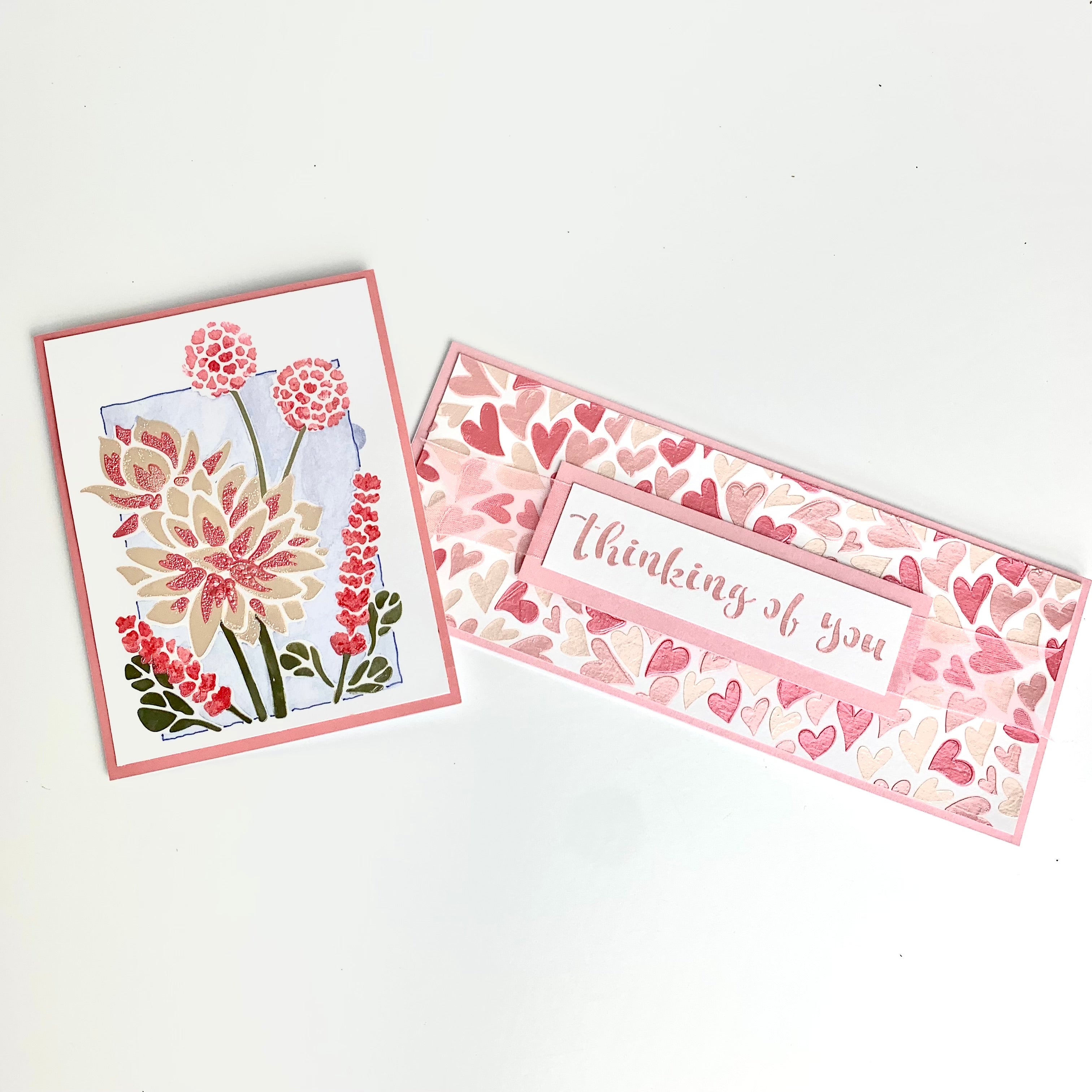 The Crafters Workshop TCW6065 Lotus Bouquet sjablong A2 lagdelt