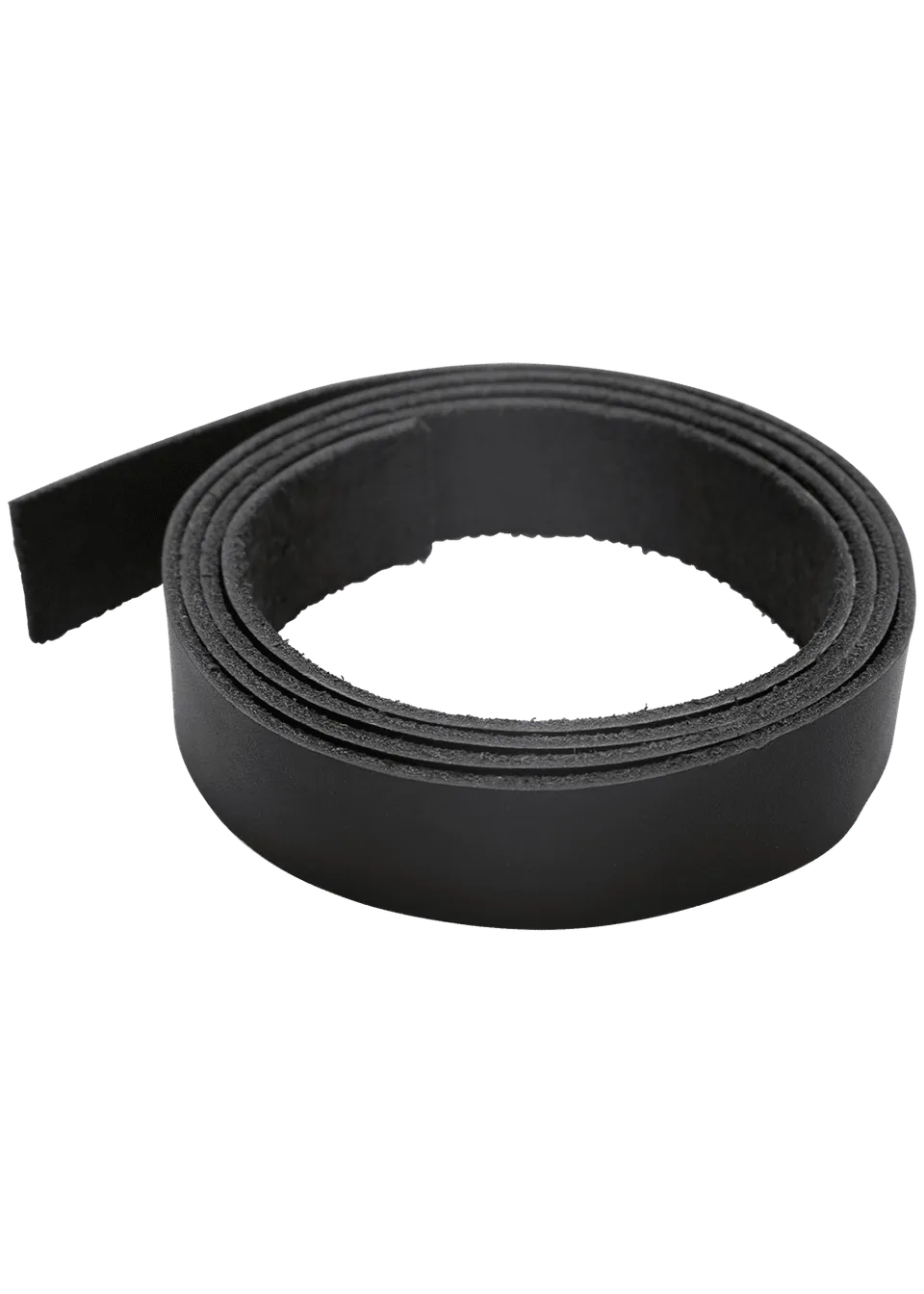Go Handmade lærreim 18 mm svart 1 m