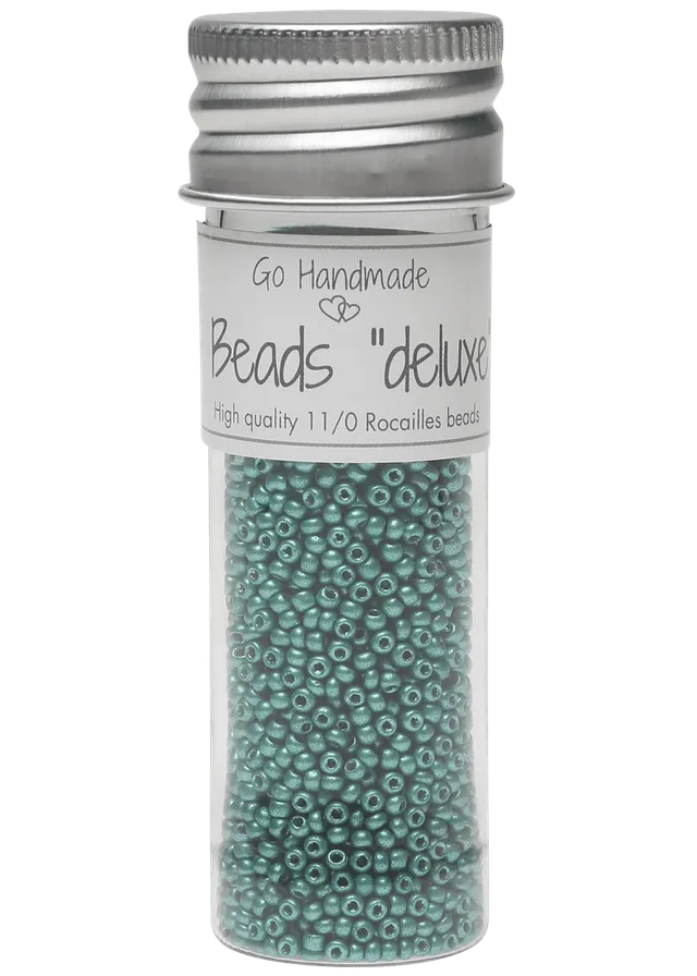 Go Handmade Glass Beads glassperler 30 g smaragd