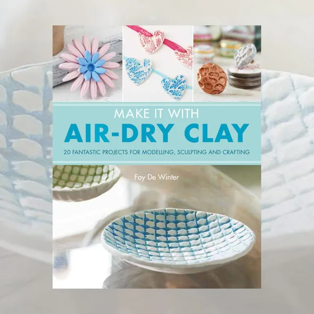 KEM Make It With Air-Dry Clay hobbybok lufttørk leire