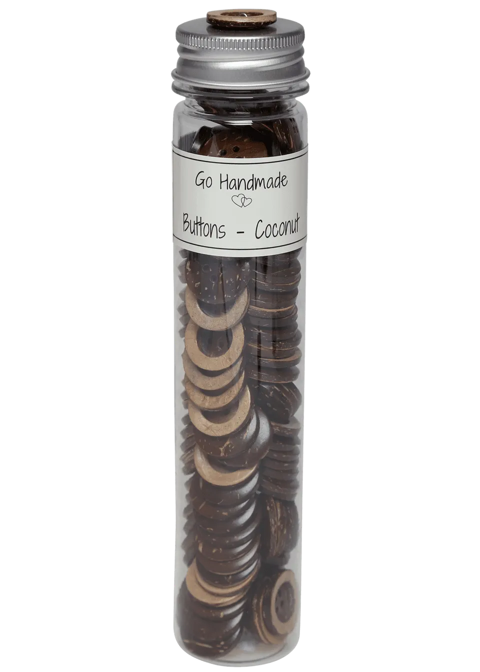 Go Handmade Coconut Classic knapper flaske 120 stk kokos