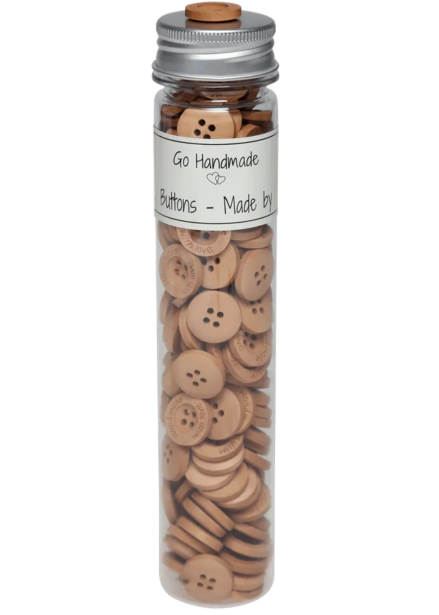 Go Handmade Handmade with Love knapper 18 mm 145 stk