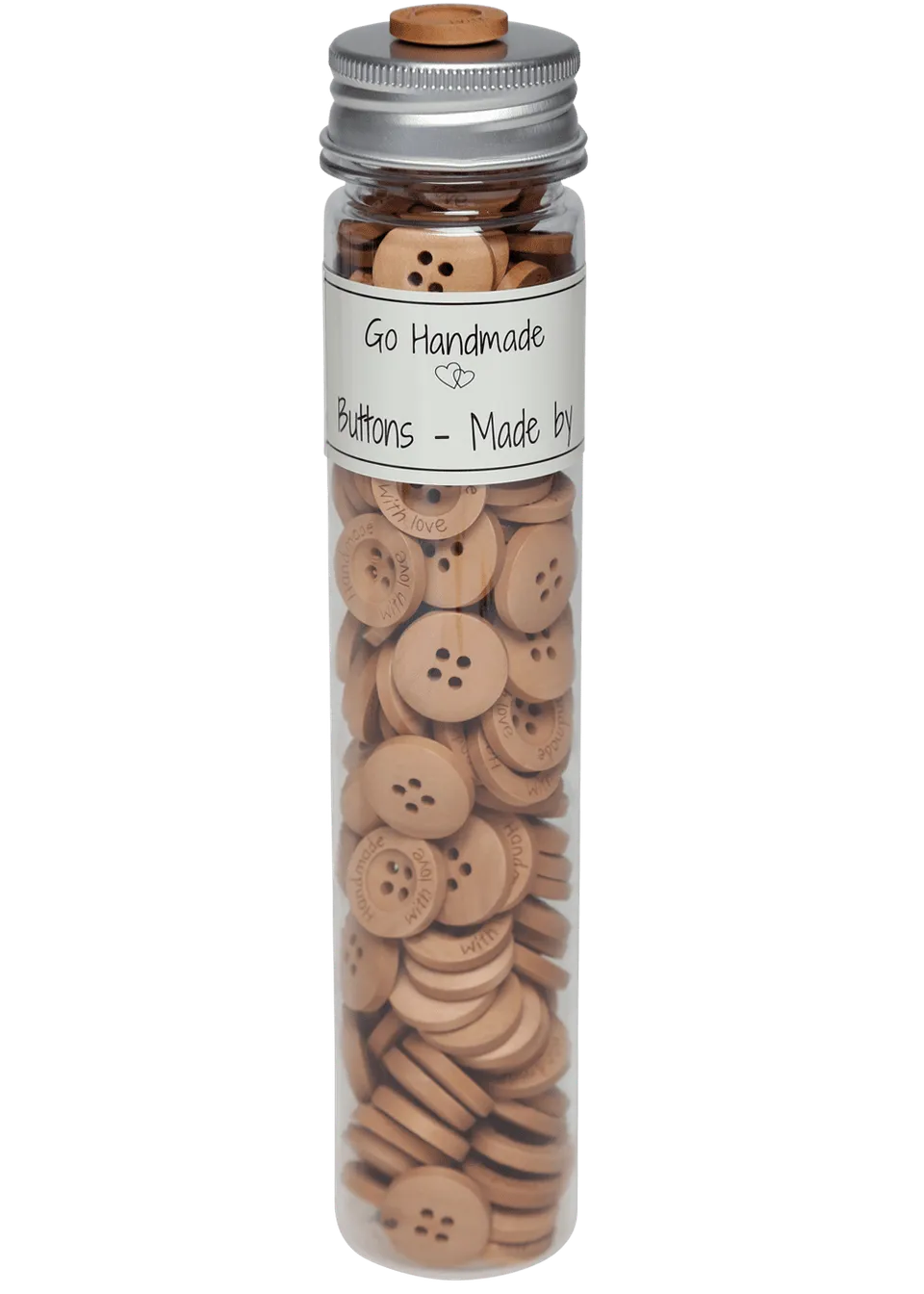Go Handmade Handmade with Love knapper 18 mm 145 stk