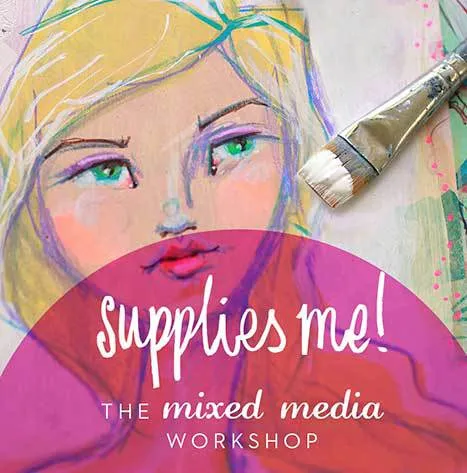 Jane Davenport Supplies Me kunstsett til tegning og journaling