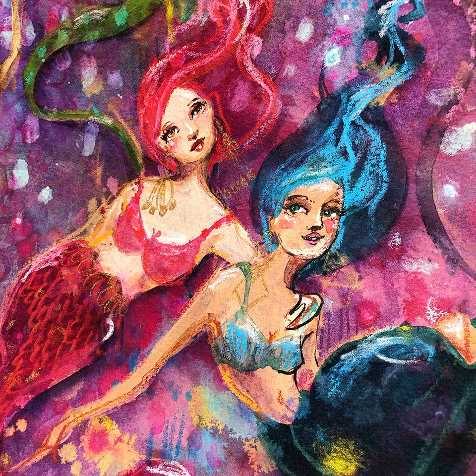 Jane Davenport Marvelous Mermaids minikurs havfrue