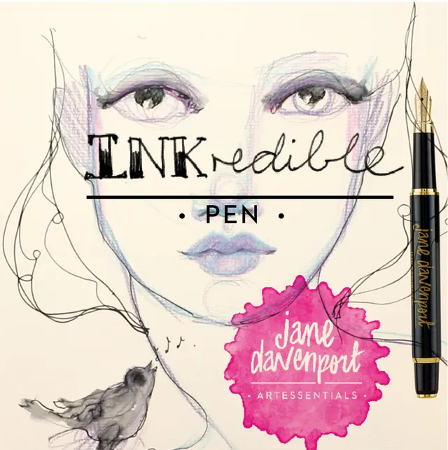 Jane Davenport INKredible Black fyllepenn svart