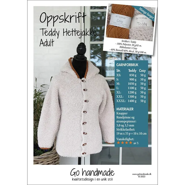 Go Handmade Chic Shopper hekleoppskrift