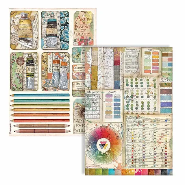 Jane Davenport Celestial rispapir decopage og journal