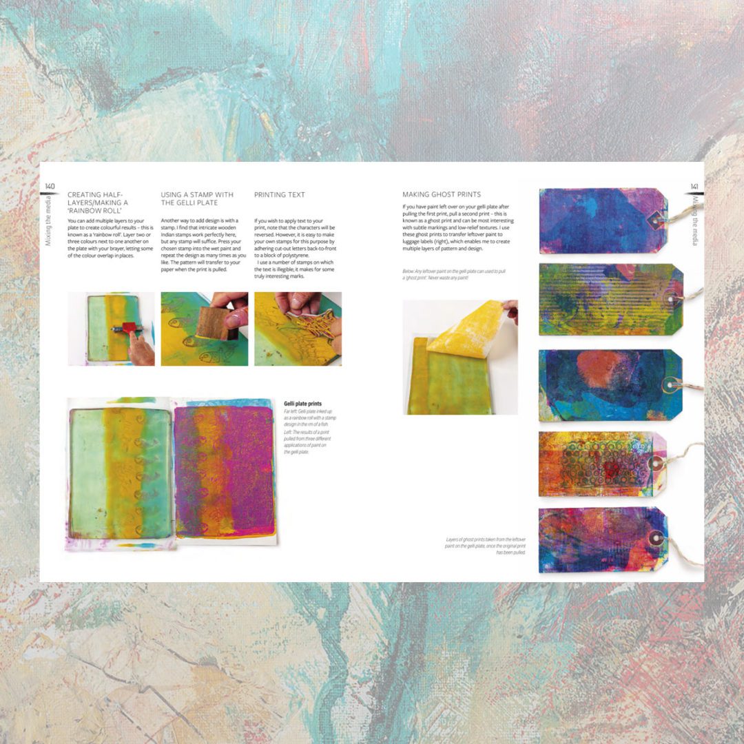 KEM The Innovative Artist Abstracts Mixed Media bok