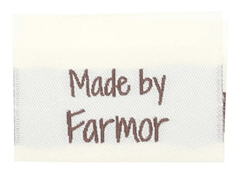 Go Handmade merkelapper Made by Farmor 10 stk