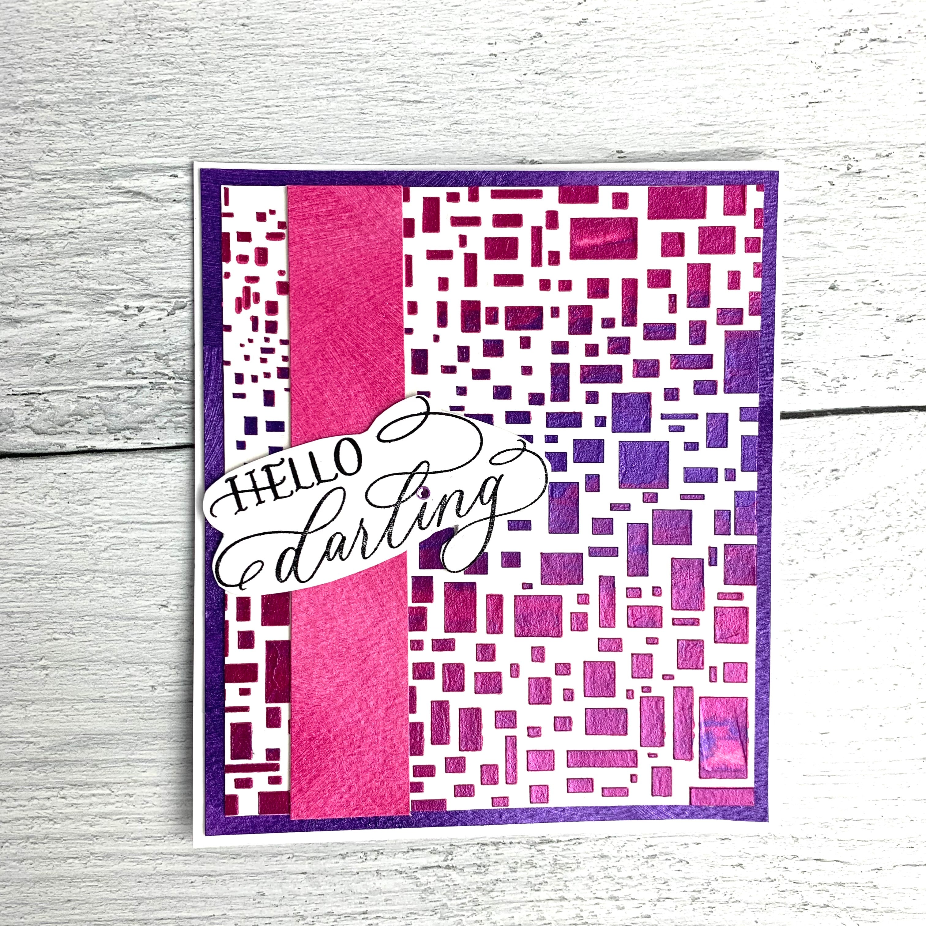 The Crafters Workshop Stencil Butter sjablongpasta Fuchsia 59 ml skimmer