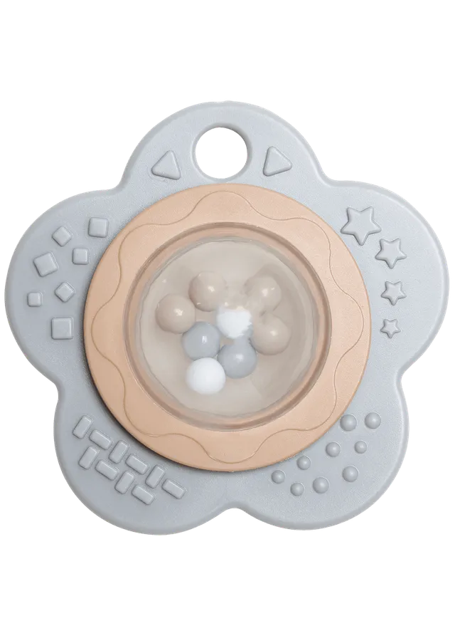 Go Handmade Rattle Flower rangle 80mm blomst