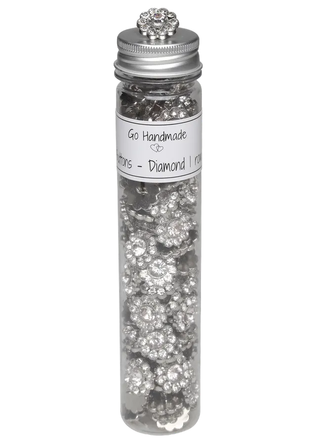 Go Handmade Diamond 1 row knapper 90 stk