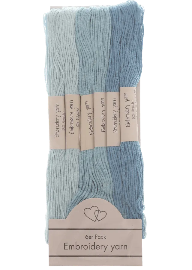 Go Handmade Broderigarn 6-pak polyester 14 g