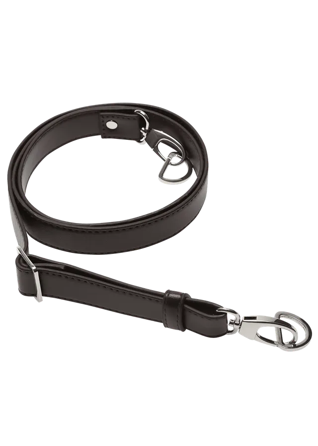 Go Handmade skulderreim 130 cm PU-skinn svart