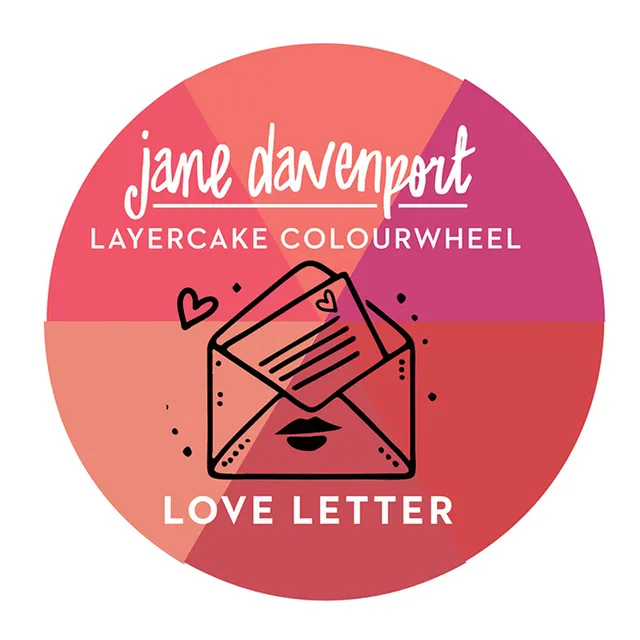 Jane Davenport Love Letter Colour Wheel Layercake-maling