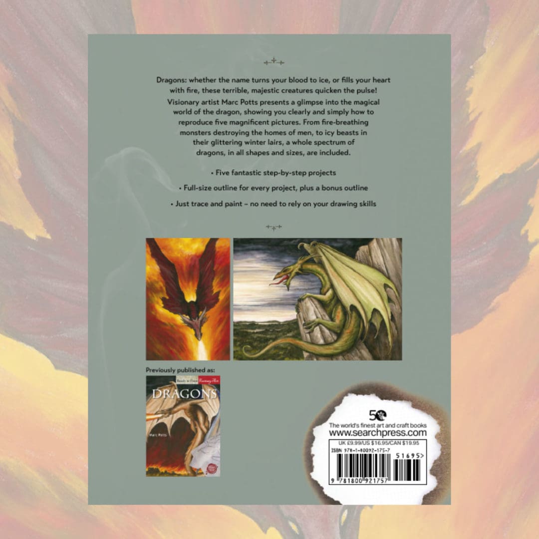 KEM Painting Dragons malerbok drager fantasy