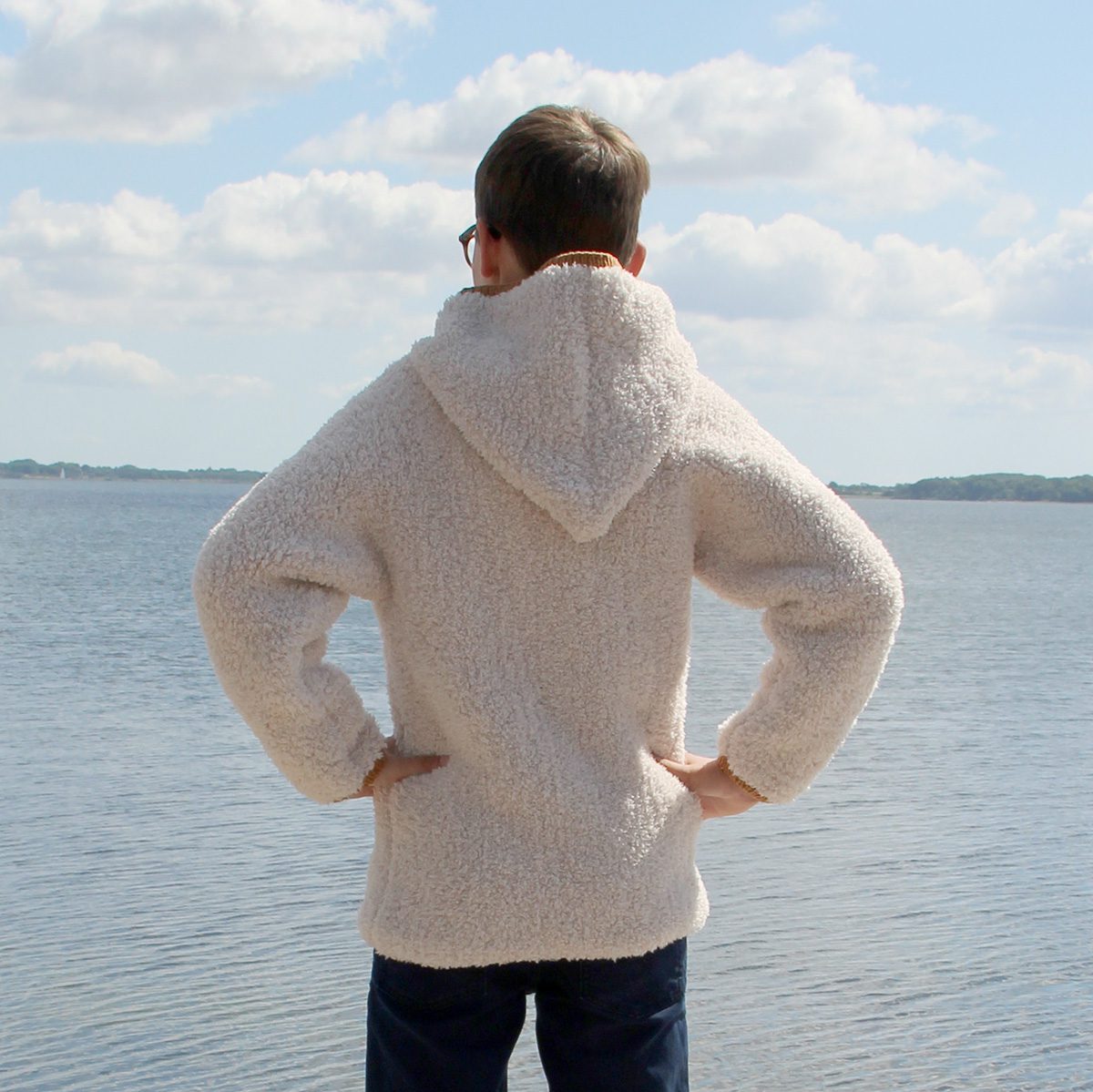Go Handmade Sweater Robin strikkeoppskrift barn 3-12 år