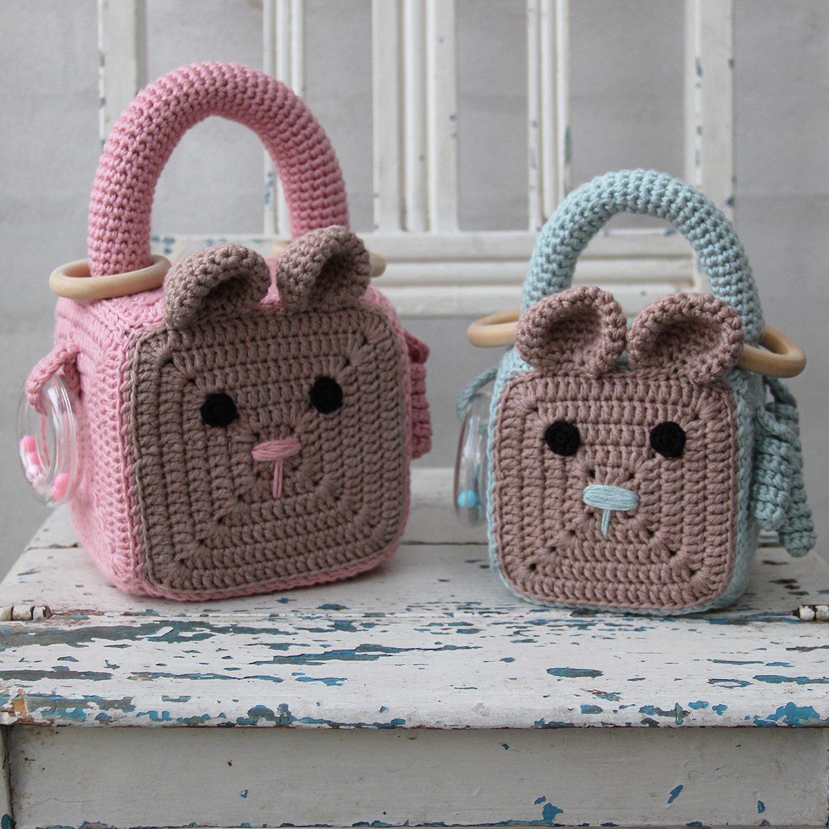 Go Handmade À capuche Teddy strikkeoppskrift 1–12 år hettegenser
