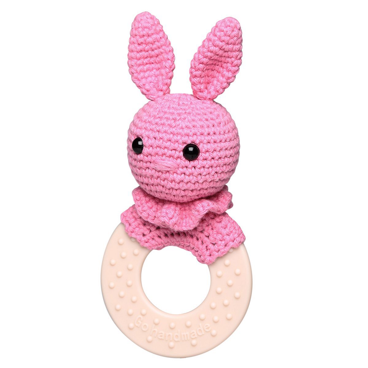 Go Handmade Sensory Bunny heklesett kanin lys rosa