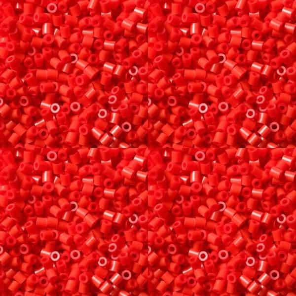 Hama Mini perler rød 2000 stk 2,5 mm