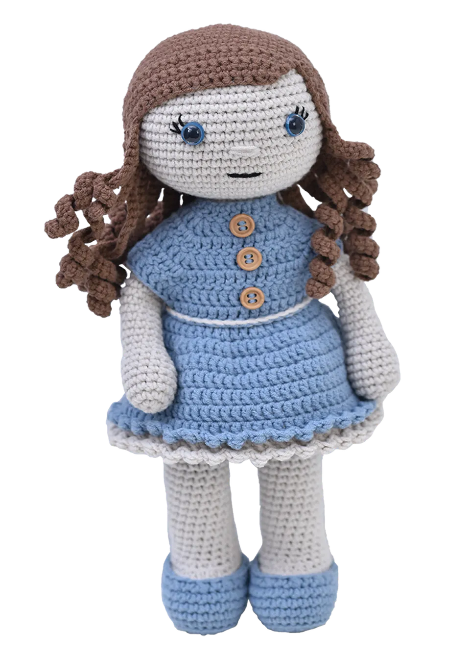 Go Handmade Cosy Dolls Conni hekledukke 33 cm
