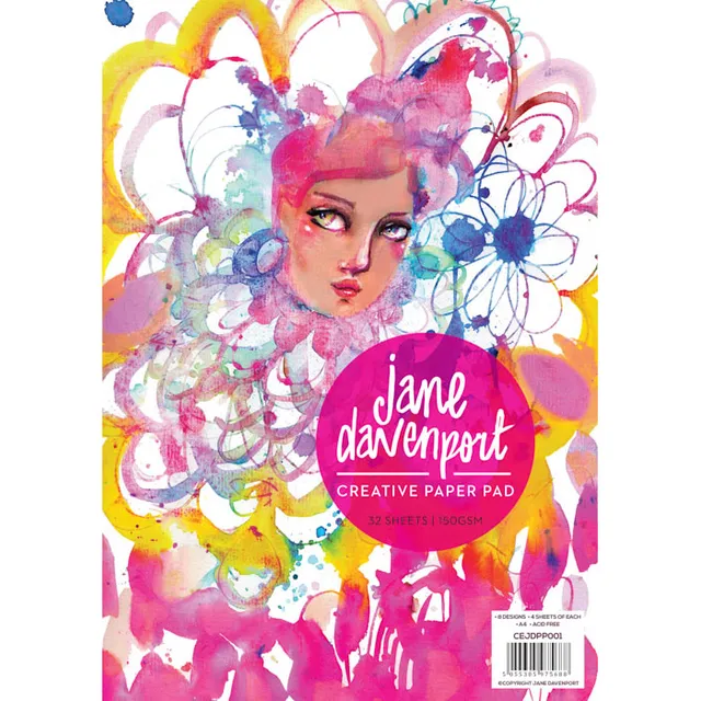Jane Davenport Creative Paper Pad papirblokk