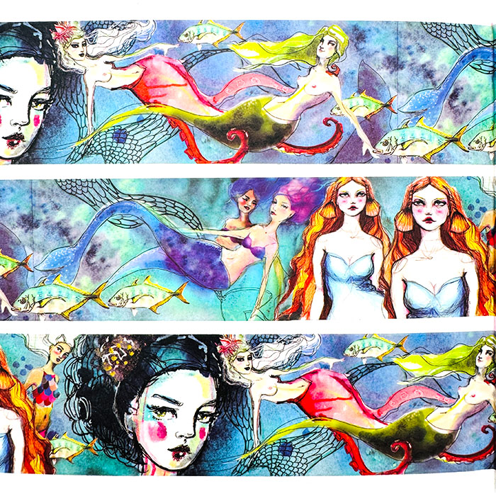 Jane Davenport Mermaid kunstsett havinspirert bundle