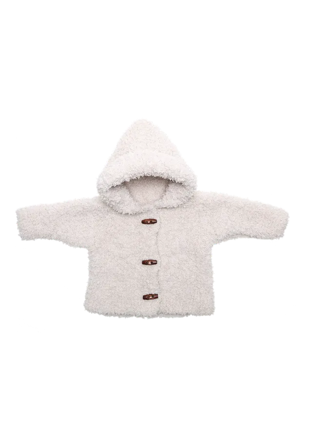 Go Handmade Jacket Teddy strikkeoppskrift 3-6 mnd plysj