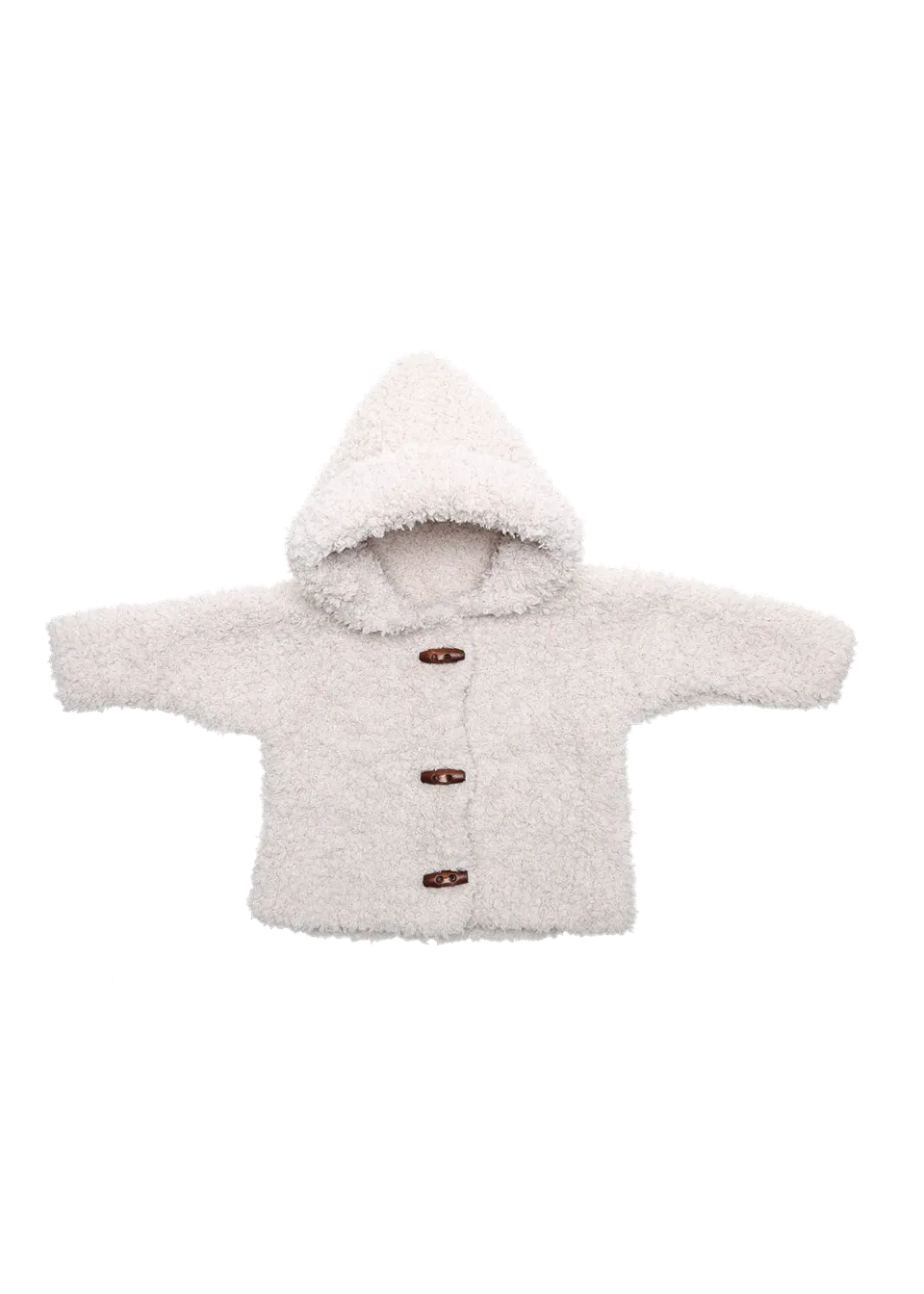 Go Handmade Jacket Teddy strikkeoppskrift 3-6 mnd plysj