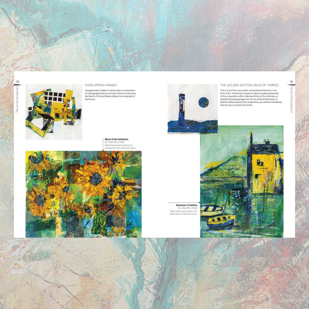 KEM The Innovative Artist Abstracts Mixed Media bok