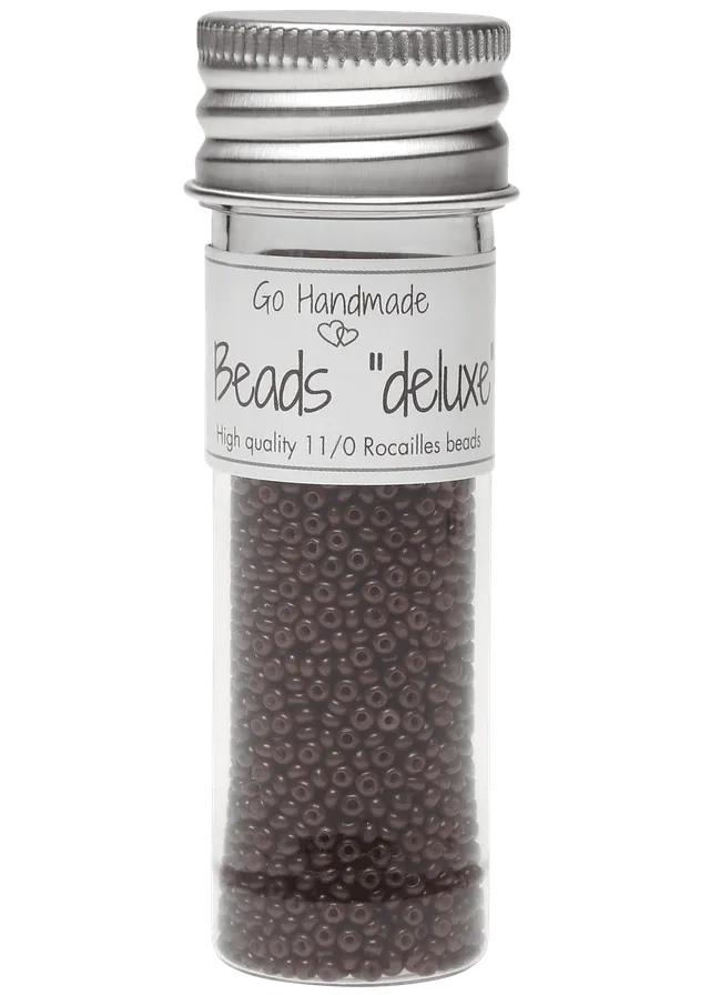 Go Handmade glasperler espresso 30 g 2,2 mm