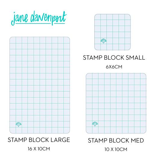 Jane Davenport Clear Thinking Stamp Block Bundle stempelblokk