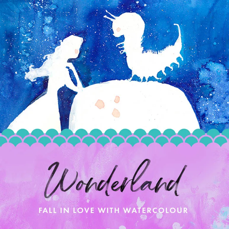 Jane Davenport Wonderland akvarellkurssett komplett