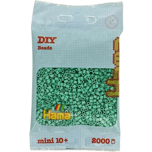 Hama Mini perler 2000 stk aqua 2,5 mm