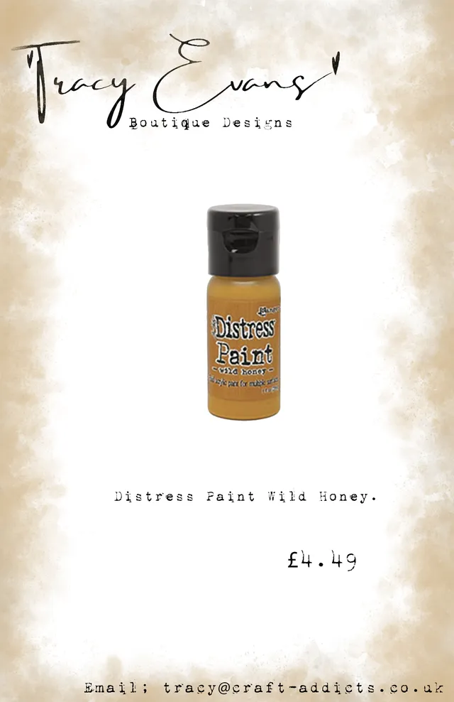 Tracy Evans Design DI115 Distress Paint Wild Honey akrylmaling