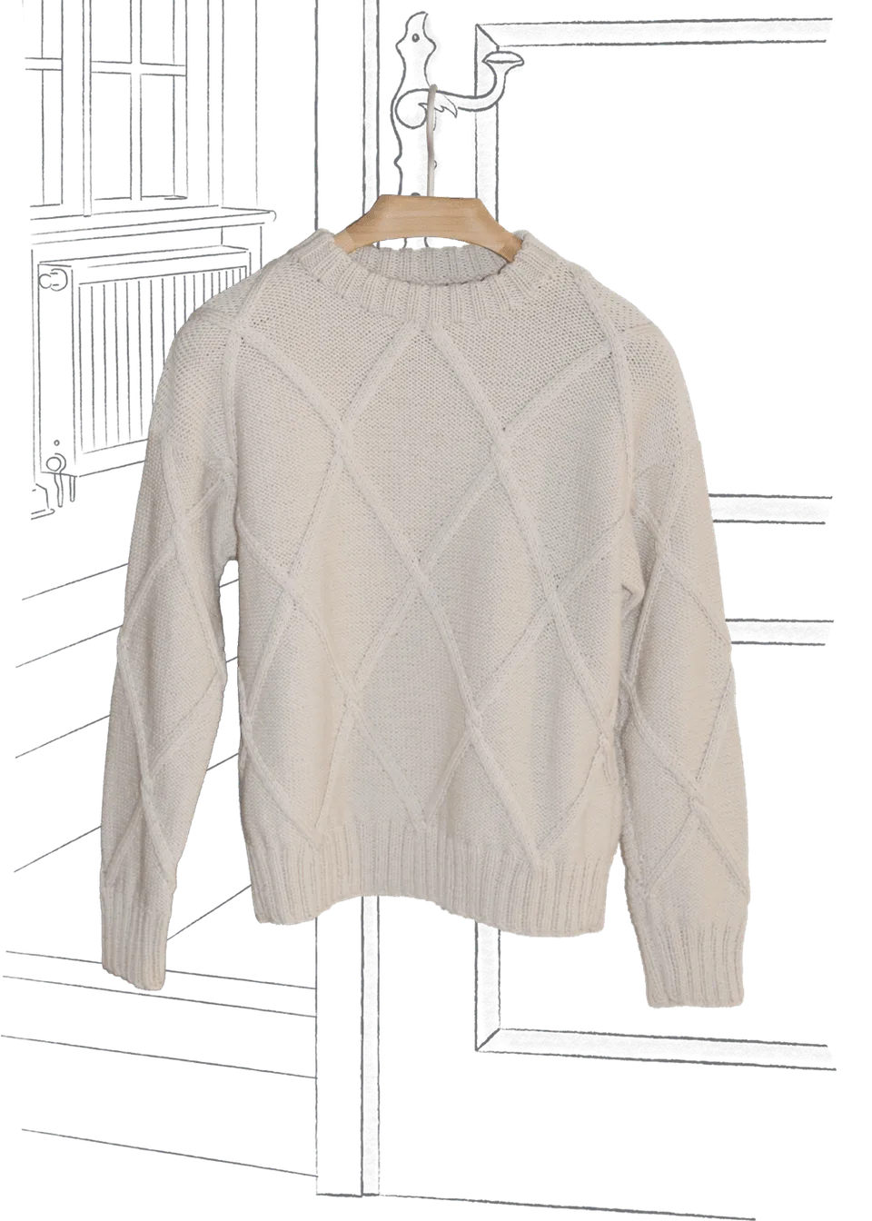Go Handmade Nino Sweater strikkeoppskrift XS-XXL voksen