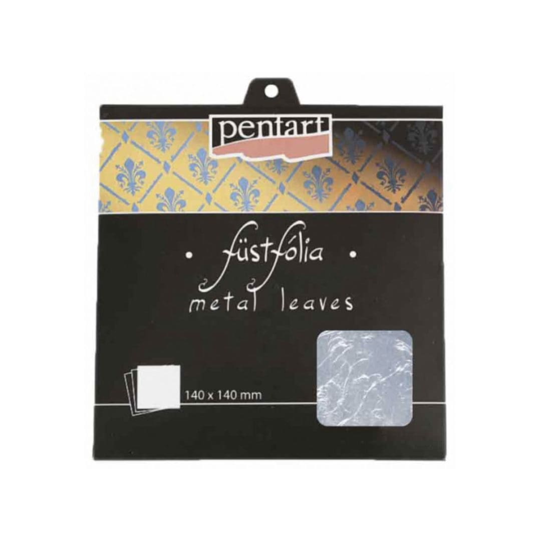 KEM slagmetall transfer gull 5 ark 14x14cm forgylling