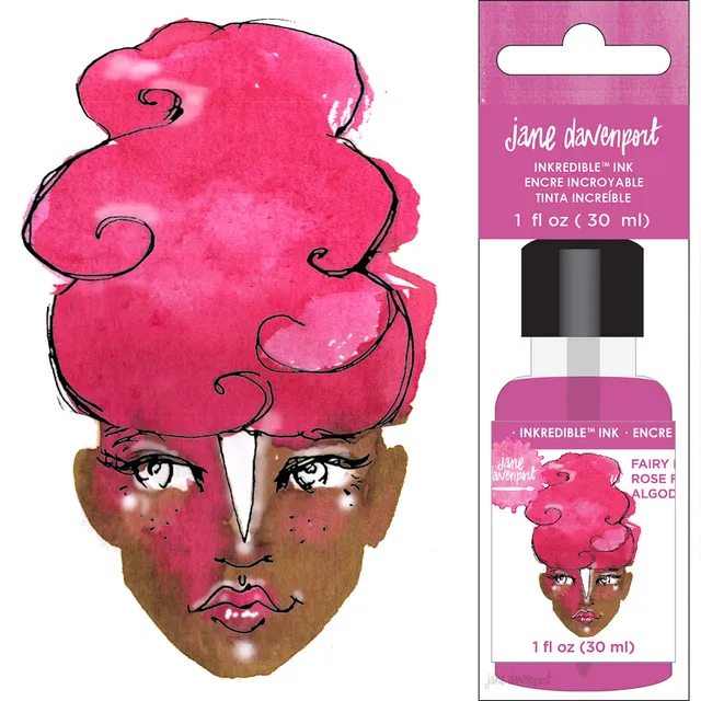 Jane Davenport Fairy Floss INKredible blekk hot pink duft godteri
