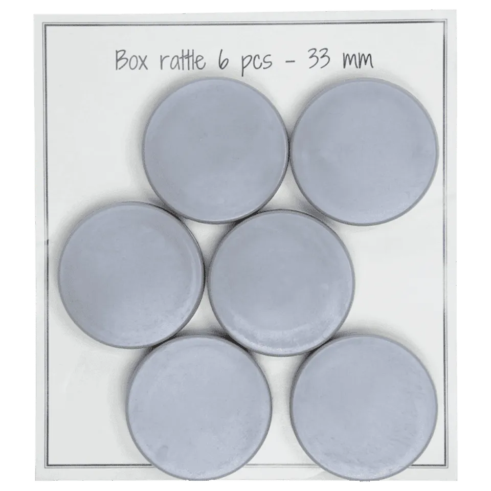 Go Handmade Box rattle rangleboks 33mm 6-pk plast