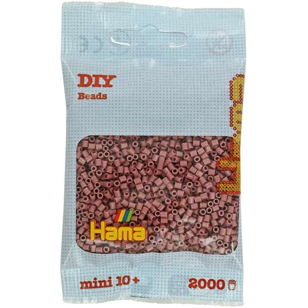 Hama Mini Dark Blush perler 2000 stk 2,5 mm