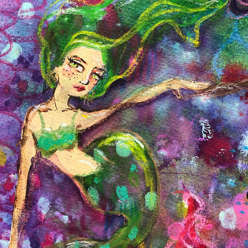 Jane Davenport Marvelous Mermaids minikurs havfrue
