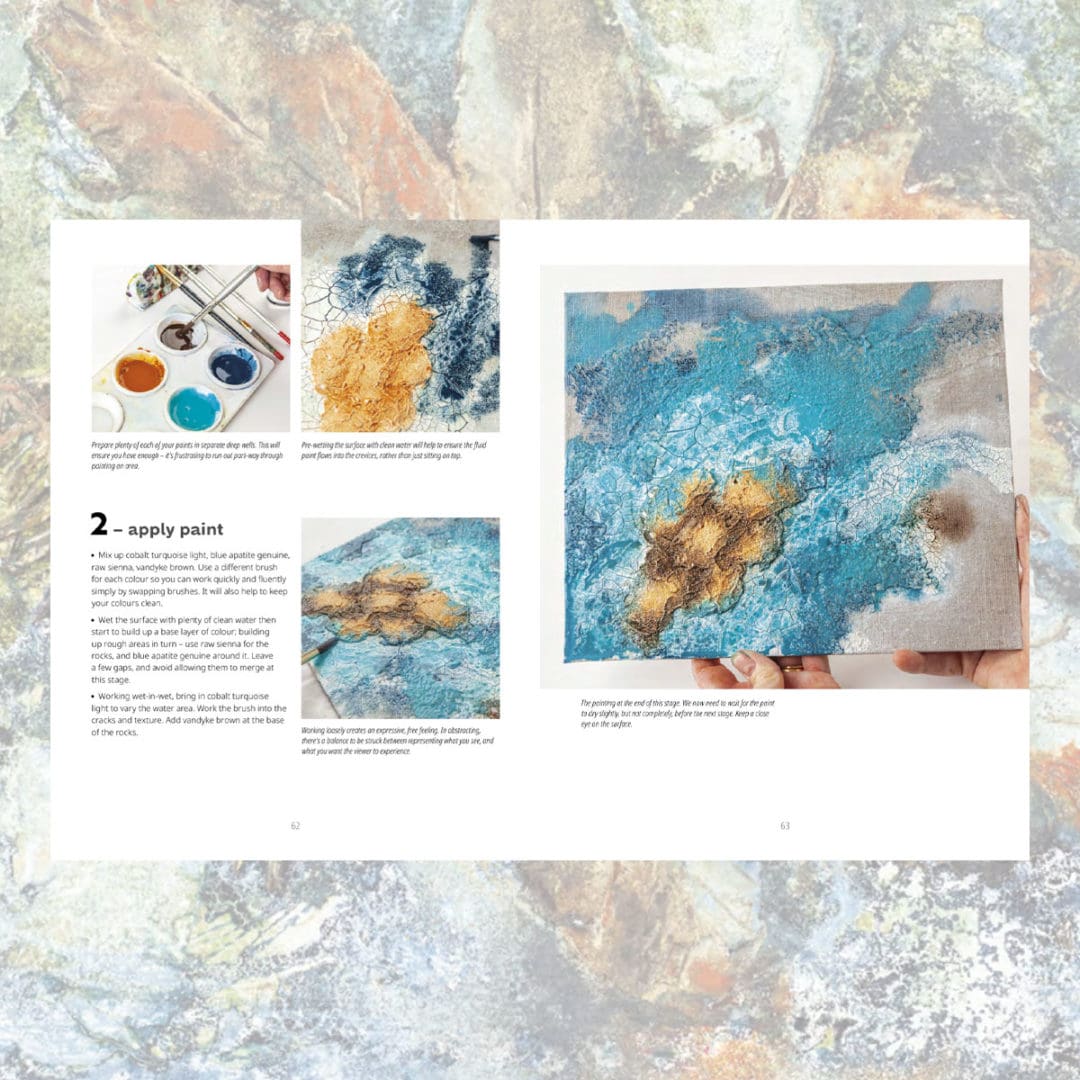 KEM Painting Abstract Nature on Canvas malebok
