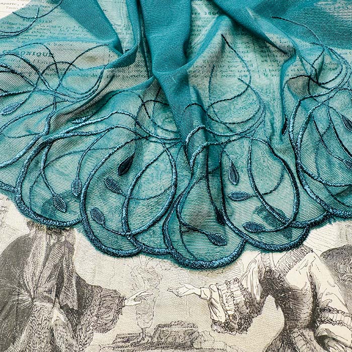 Jane Davenport Graphica Lovely Laces sjablong bordemønster