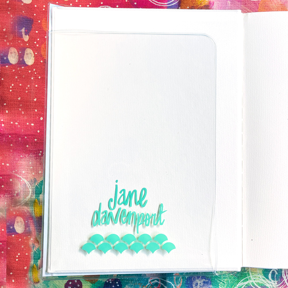 Jane Davenport Journal Jacket A4 journalomslag A4