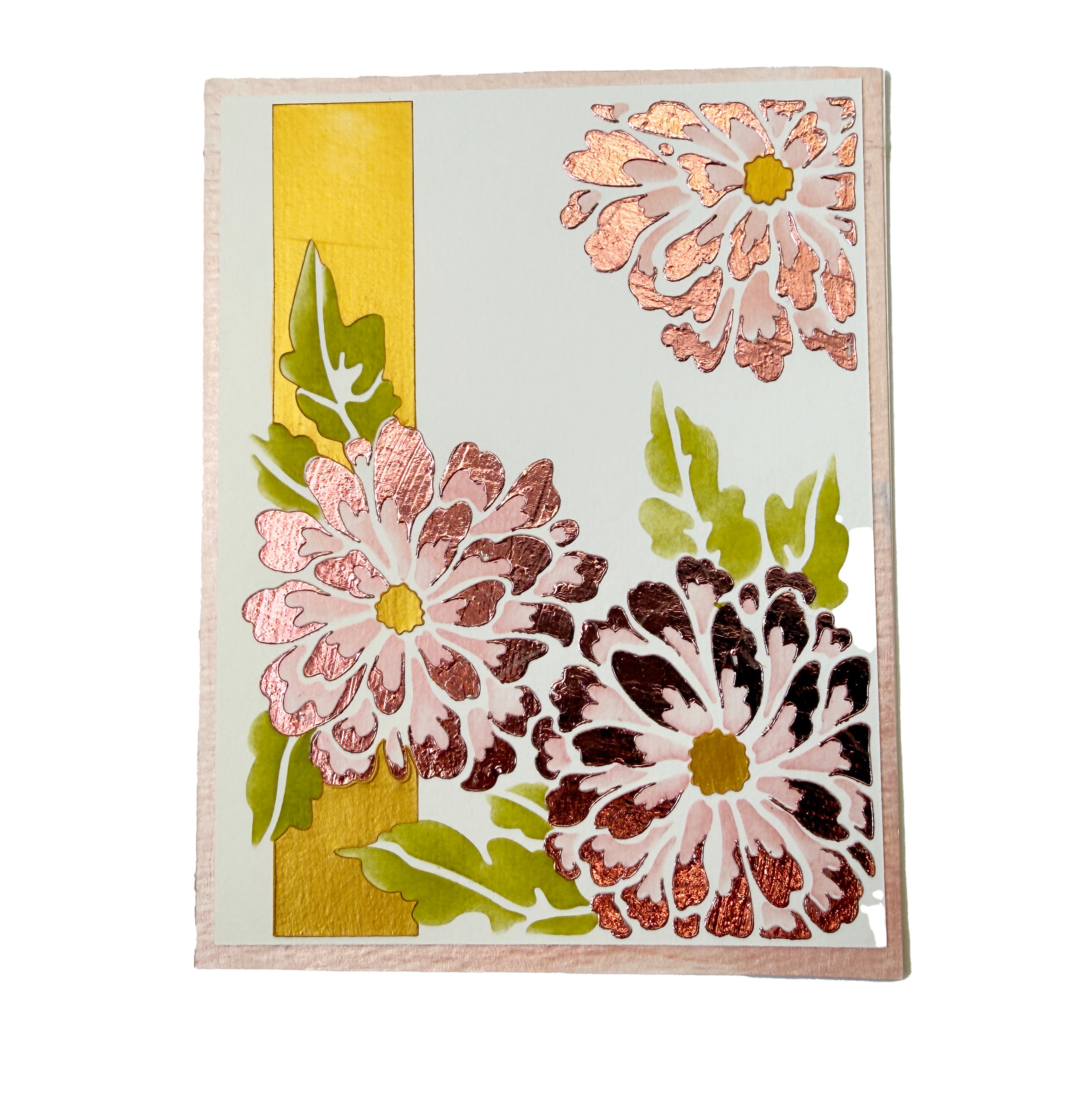 The Crafters Workshop TCW6064 A2 Daisies sjablong lagdelt