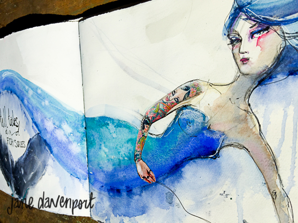 Jane Davenport Vitamin Sea Workshop nettkurs havfrue