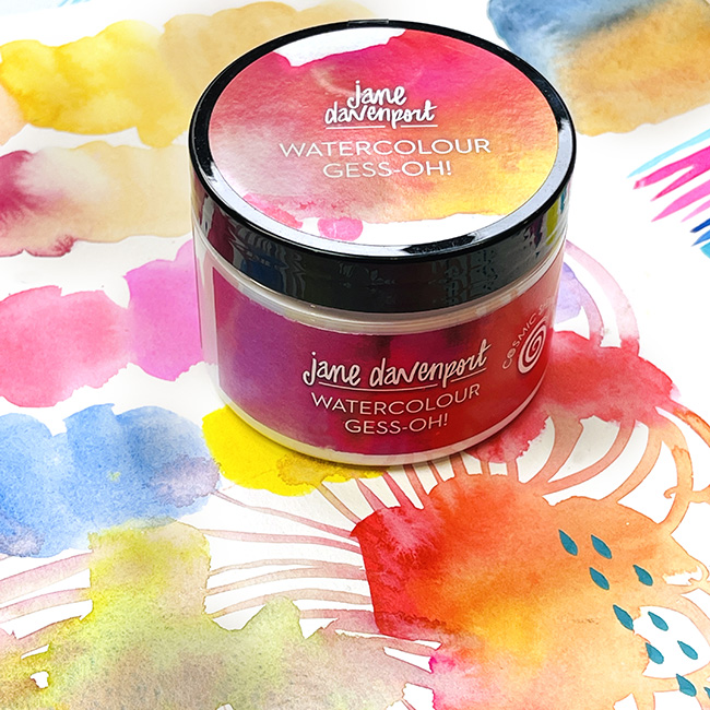 Jane Davenport Prime Time Painting Party Kit malesett med pensler